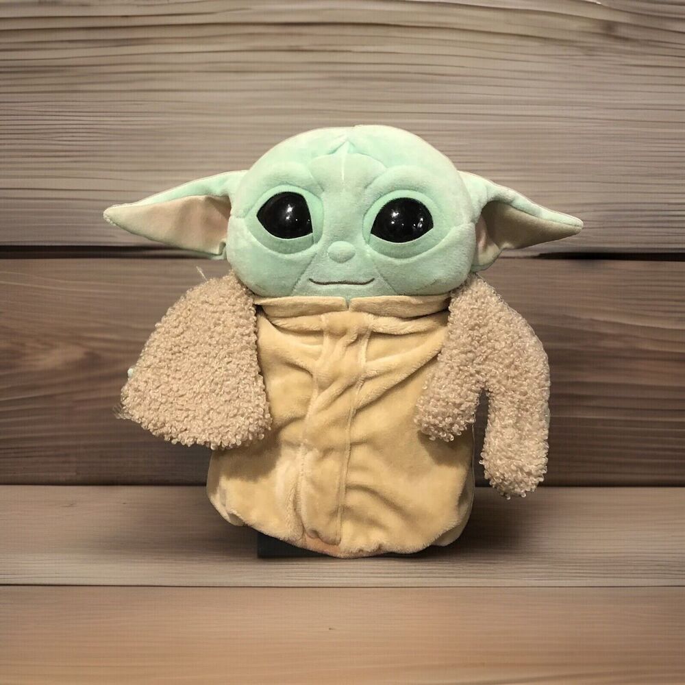 Star Wars Grogu The Child "Baby Yoda" 8-9" Mattel Plush Mandalorian Stuffed Toy